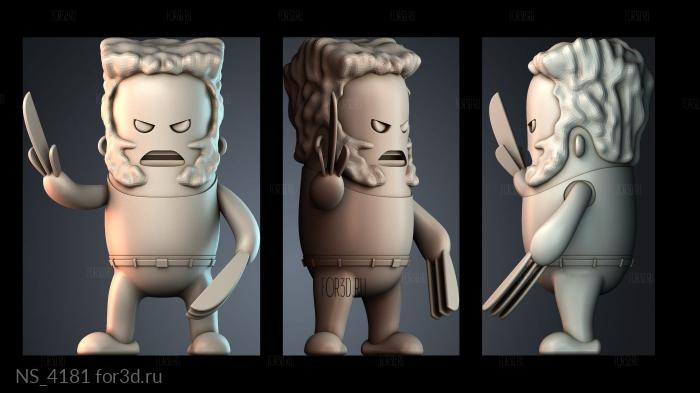 NS_4181 3d stl модель для ЧПУ