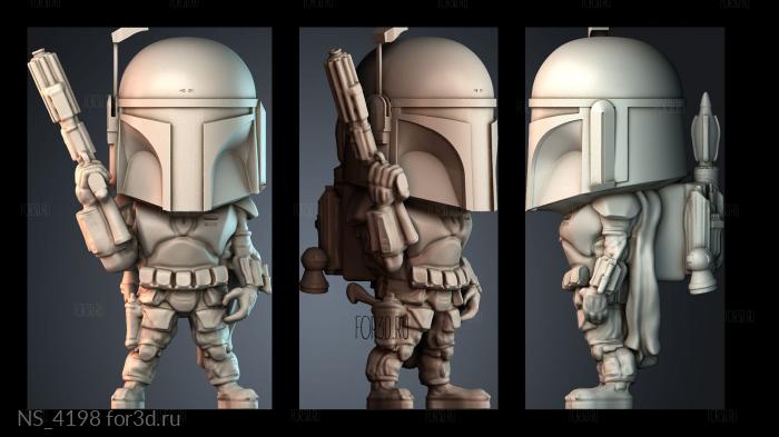 NS_4198 3d stl модель для ЧПУ