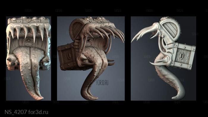 NS_4207 3d stl модель для ЧПУ