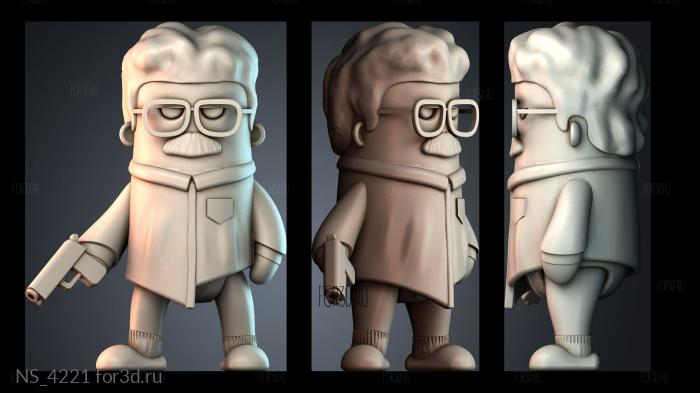 NS_4221 3d stl модель для ЧПУ