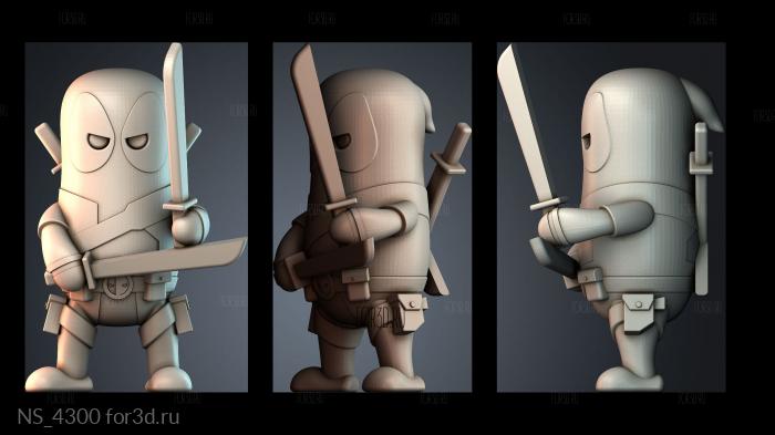 NS_4300 3d stl модель для ЧПУ