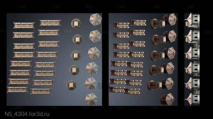 NS_4304 3d stl модель для ЧПУ