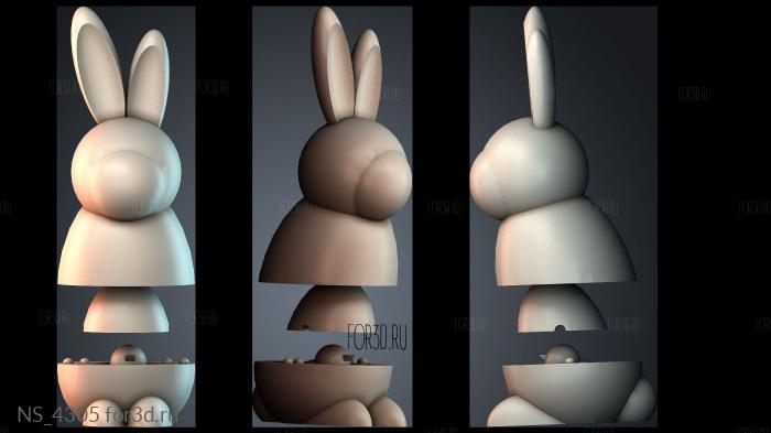 NS_4305 3d stl модель для ЧПУ