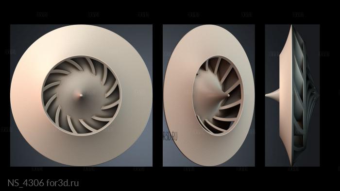 NS_4306 3d stl модель для ЧПУ
