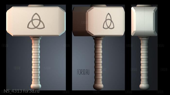 NS_4313 3d stl модель для ЧПУ