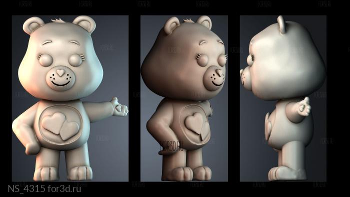 NS_4315 3d stl модель для ЧПУ