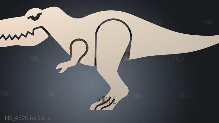 NS_4320 3d stl модель для ЧПУ