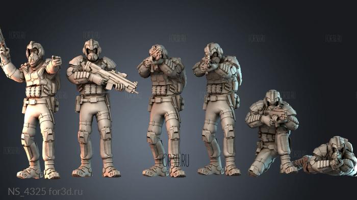 NS_4325 3d stl модель для ЧПУ