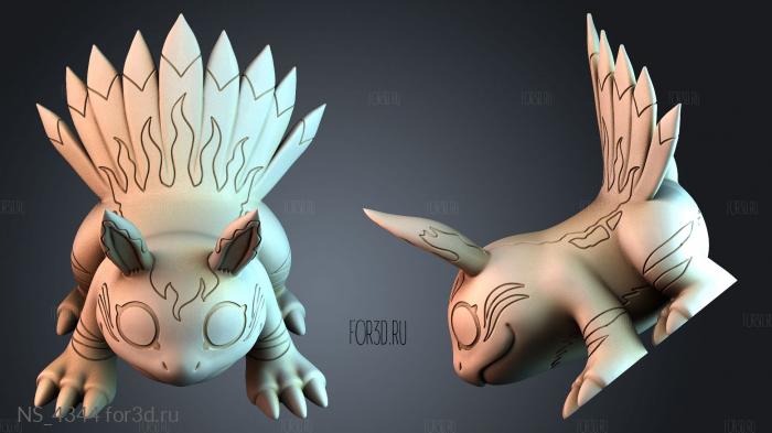 NS_4344 3d stl модель для ЧПУ