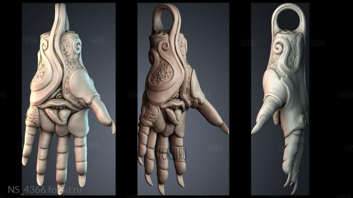 NS_4366 3d stl модель для ЧПУ