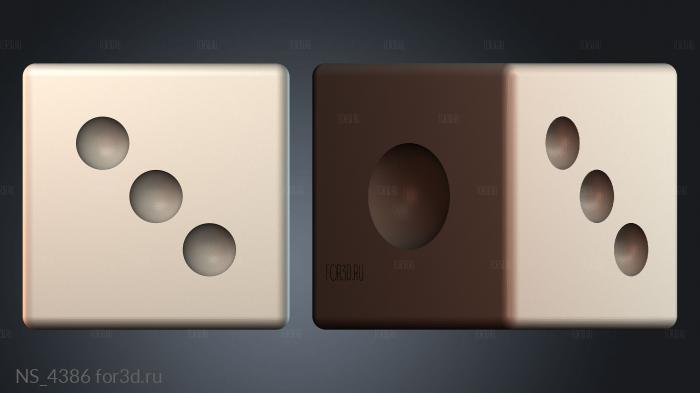 NS_4386 3d stl модель для ЧПУ