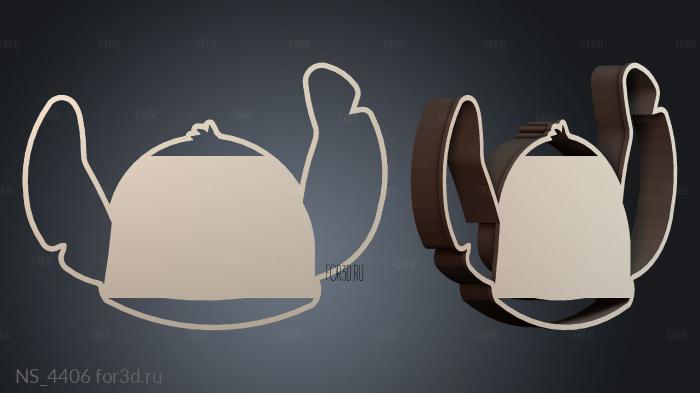 NS_4406 3d stl модель для ЧПУ