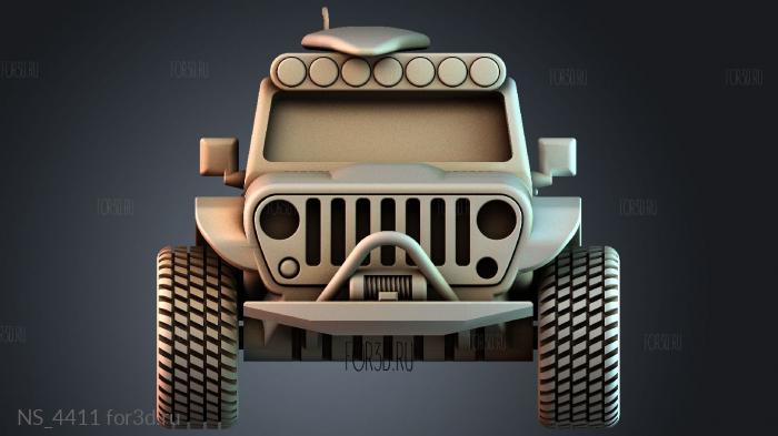 NS_4411 3d stl модель для ЧПУ