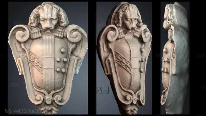 NS_4433 3d stl модель для ЧПУ