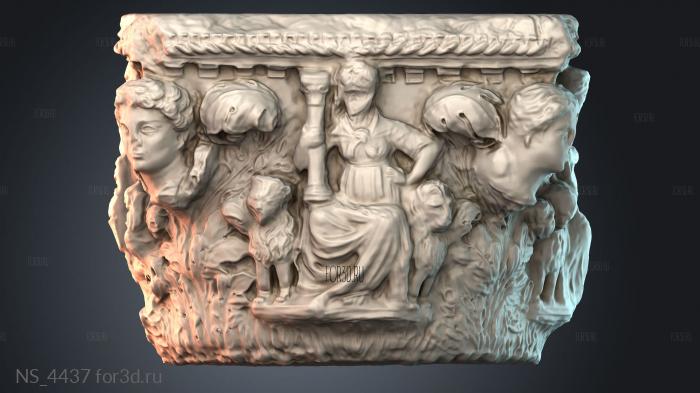 NS_4437 3d stl модель для ЧПУ