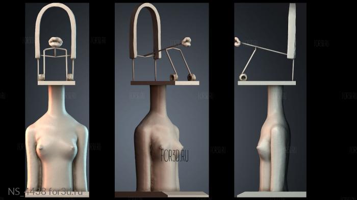 NS_4438 3d stl модель для ЧПУ