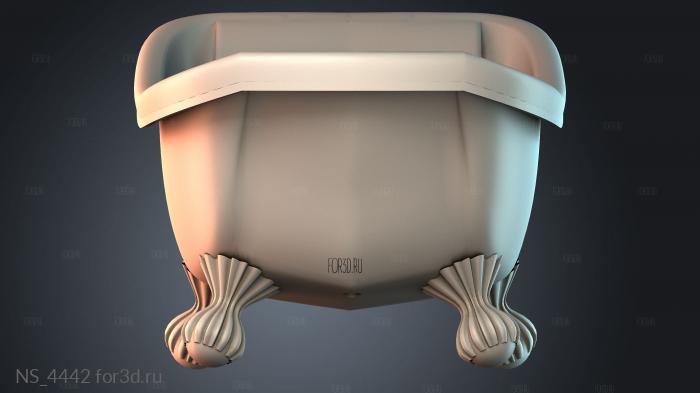 NS_4442 3d stl модель для ЧПУ