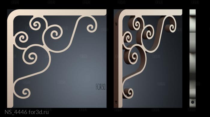 NS_4446 3d stl модель для ЧПУ