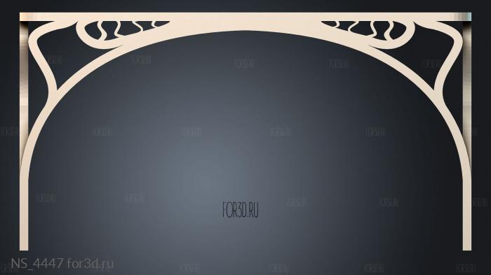 NS_4447 3d stl модель для ЧПУ