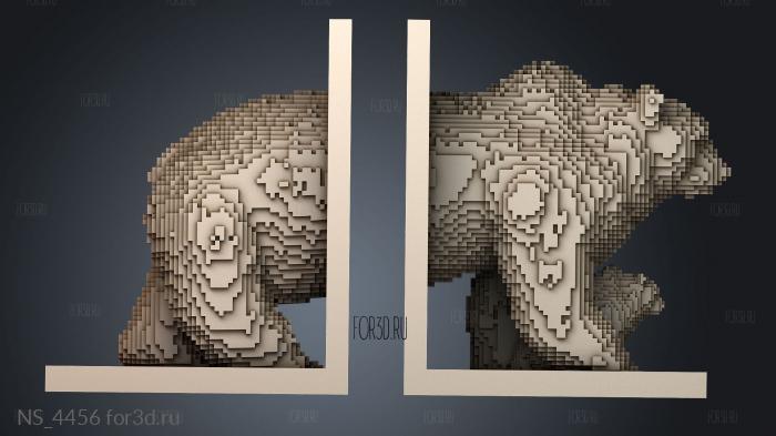 NS_4456 3d stl модель для ЧПУ