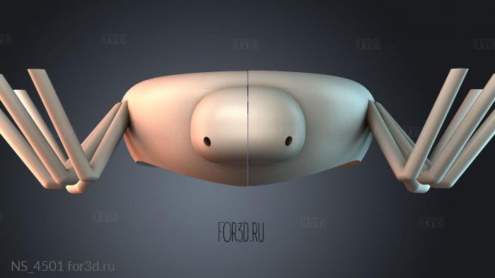 NS_4501 3d stl модель для ЧПУ