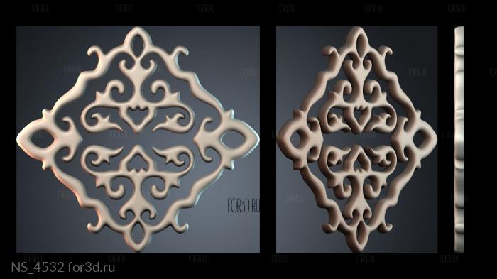NS_4532 3d stl модель для ЧПУ