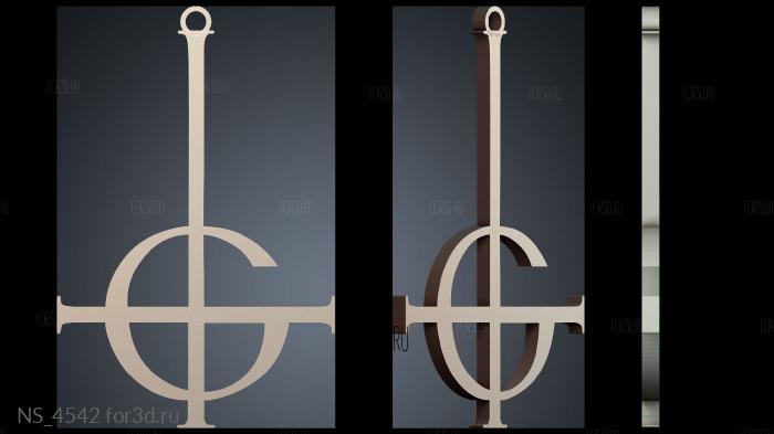 NS_4542 3d stl модель для ЧПУ