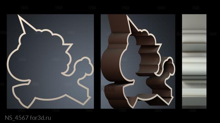 NS_4567 3d stl модель для ЧПУ