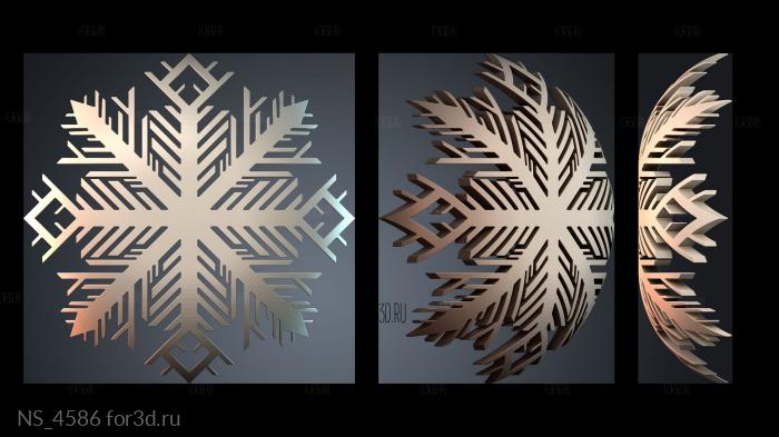 NS_4586 3d stl модель для ЧПУ