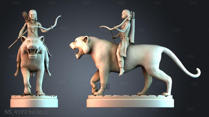 NS_4592 3d stl модель для ЧПУ