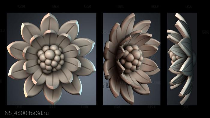 NS_4600 3d stl модель для ЧПУ