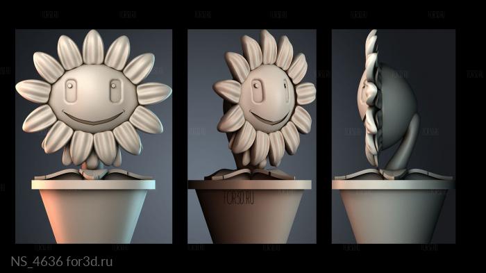 NS_4636 3d stl модель для ЧПУ