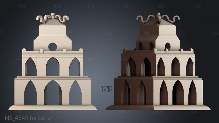 NS_4643 3d stl модель для ЧПУ