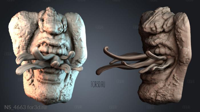 NS_4663 3d stl модель для ЧПУ