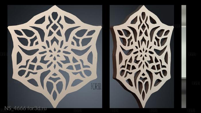 NS_4666 3d stl модель для ЧПУ