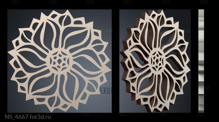 NS_4667 3d stl модель для ЧПУ