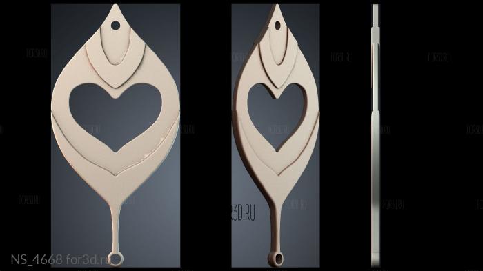 NS_4668 3d stl модель для ЧПУ