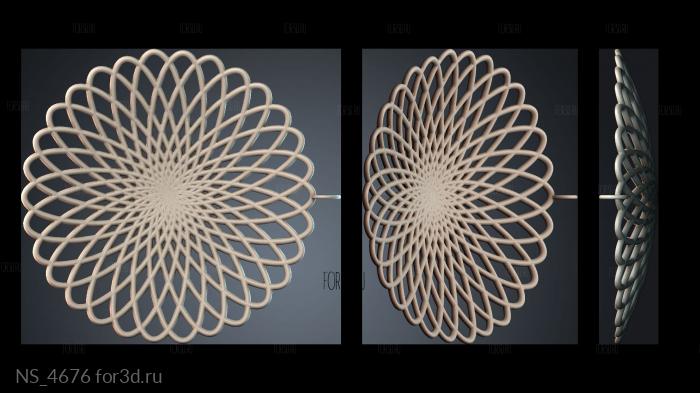NS_4676 3d stl модель для ЧПУ