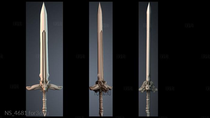 NS_4681 3d stl модель для ЧПУ