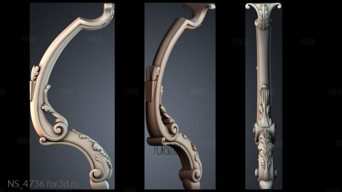NS_4736 3d stl модель для ЧПУ