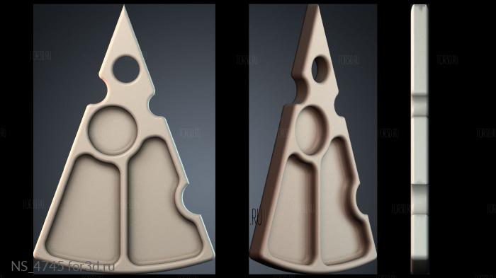 NS_4745 3d stl модель для ЧПУ