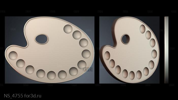 NS_4755 3d stl модель для ЧПУ