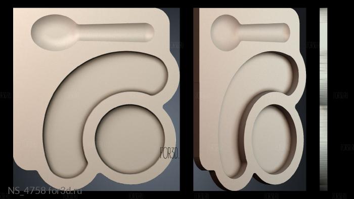 NS_4758 3d stl модель для ЧПУ