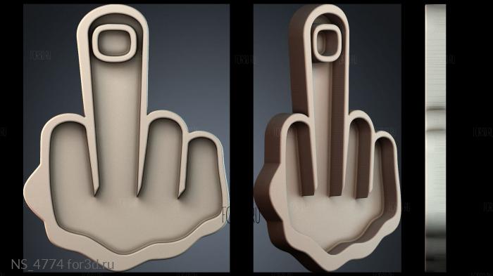 NS_4774 3d stl модель для ЧПУ