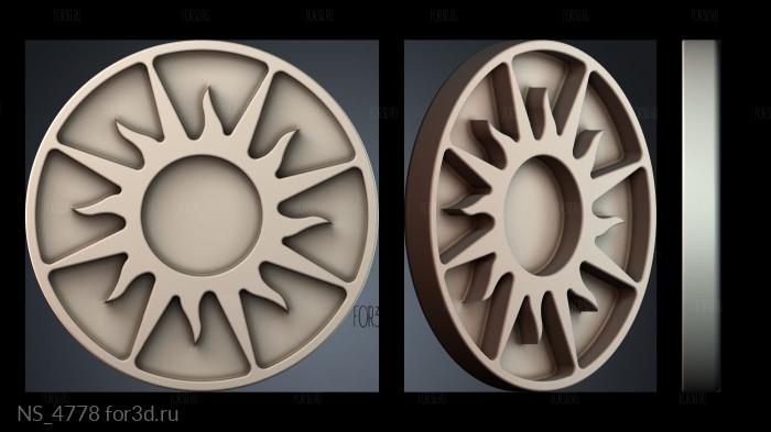 NS_4778 3d stl модель для ЧПУ