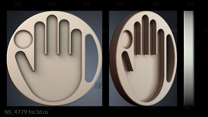 NS_4779 3d stl модель для ЧПУ