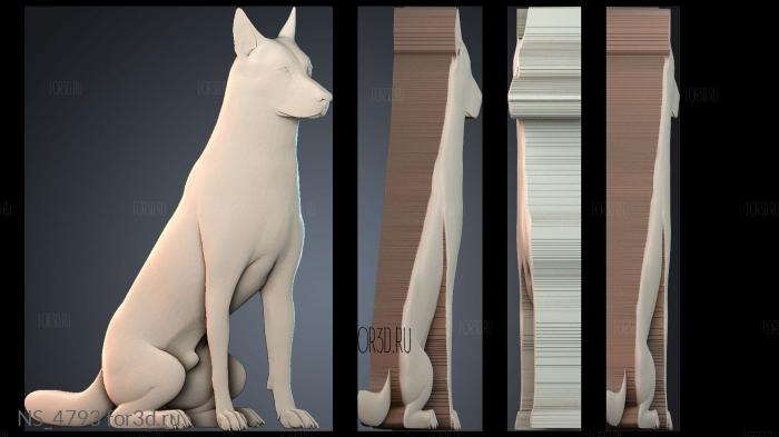 NS_4793 3d stl модель для ЧПУ