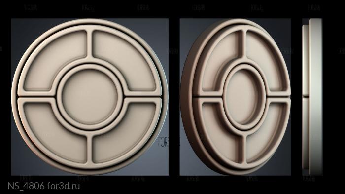 NS_4806 3d stl модель для ЧПУ