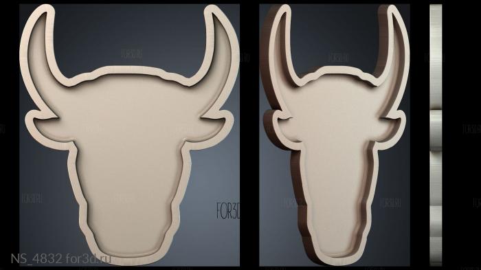 NS_4832 3d stl модель для ЧПУ