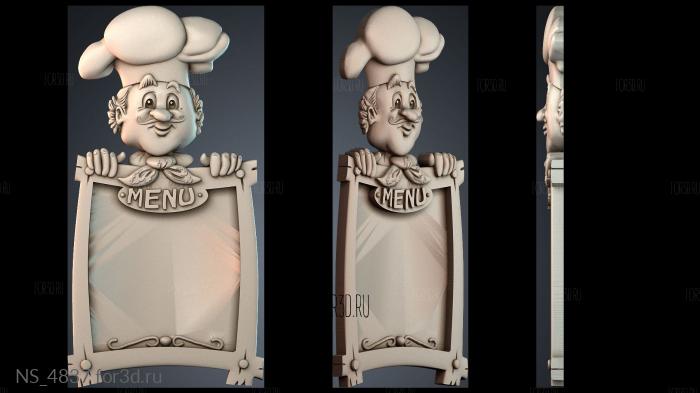 NS_4837 3d stl модель для ЧПУ